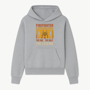 Firefighter Dad T-Shirt - The One & Only Legend | Gift for Firefighters | Rescue Service Apparel | Hero Dad Tee - Hoodie 1757912436533.jpg