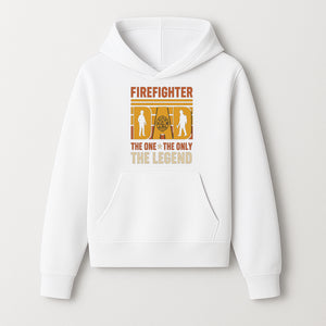Firefighter Dad T-Shirt - The One & Only Legend | Gift for Firefighters | Rescue Service Apparel | Hero Dad Tee - Hoodie 1757912436689.jpg