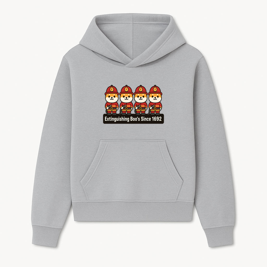 Firefighter Dog Cartoon Sticker - Extinguishing Boo's Since 1692 Cute Pet Lover Gift for Kids and Adults - Hoodie 1757912436953.jpg