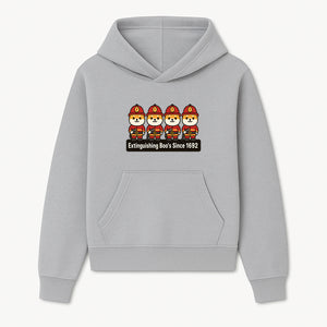 Firefighter Dog Cartoon Sticker - Extinguishing Boo's Since 1692 Cute Pet Lover Gift for Kids and Adults - Hoodie 1757912436953.jpg