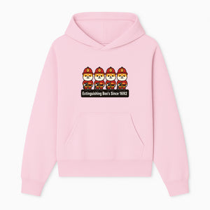 Firefighter Dog Cartoon Sticker - Extinguishing Boo's Since 1692 Cute Pet Lover Gift for Kids and Adults - Hoodie 1757912437936.jpg