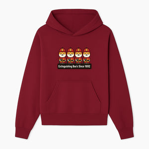 Firefighter Dog Cartoon Sticker - Extinguishing Boo's Since 1692 Cute Pet Lover Gift for Kids and Adults - Hoodie 1757912438079.jpg