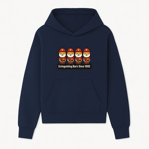Firefighter Dog Cartoon Sticker - Extinguishing Boo's Since 1692 Cute Pet Lover Gift for Kids and Adults - Hoodie 1757912438250.jpg