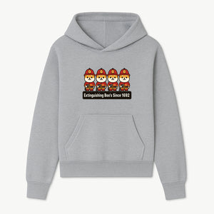 Firefighter Dog Cartoon Sticker - Extinguishing Boo's Since 1692 Cute Pet Lover Gift for Kids and Adults - Hoodie 1757912438605.jpg