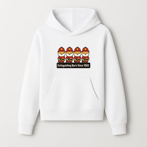 Firefighter Dog Cartoon Sticker - Extinguishing Boo's Since 1692 Cute Pet Lover Gift for Kids and Adults - Hoodie 1757912438762.jpg