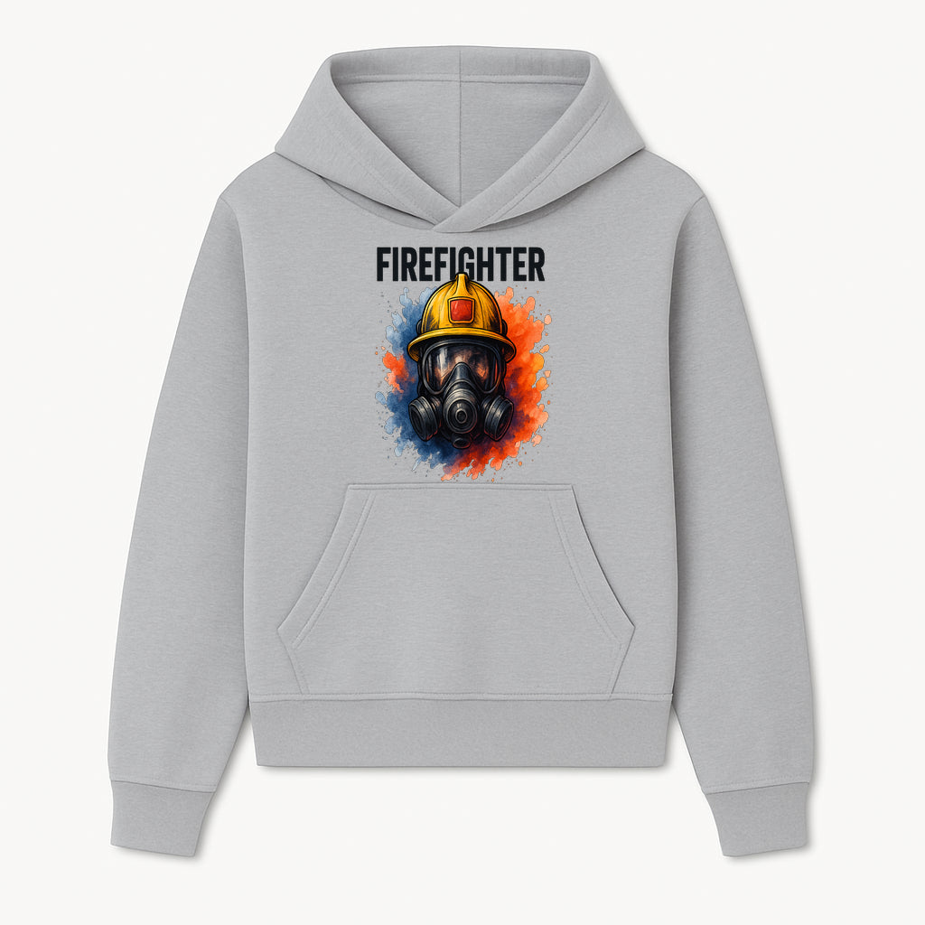 Firefighter Helmet Art Print - Bold Illustrative Design for Home Decor, Gifts for Firefighters, and Heroes - Hoodie 1757912439347.jpg