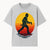 Vintage Firefighter Sunset Graphic Tee - Bold Retro Style Fireman with Axe - Perfect Gift for Firefighting Enthusiasts - T-shirt 1757912439825.jpg