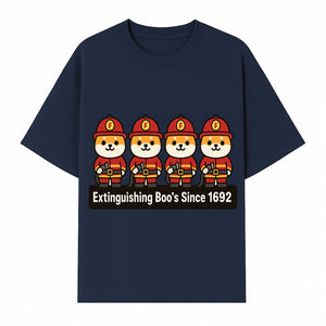 Firefighter Dog Cartoon Sticker - Extinguishing Boo's Since 1692 Cute Pet Lover Gift for Kids and Adults - T-shirt 1757912441525.jpg