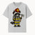 Cute Raccoon Firefighter Cartoon T-Shirt, Kids' Fireman Graphic Tee, Fire Safety Apparel, Animal Rescue, Gift for Boys and Girls - T-shirt 1757912441820.jpg
