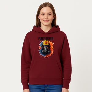 Firefighter Helmet Art Print - Bold Illustrative Design for Home Decor, Gifts for Firefighters, and Heroes - Hoodie 1757912442436.jpg