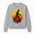 Vintage Firefighter Sunset Graphic Tee - Bold Retro Style Fireman with Axe - Perfect Gift for Firefighting Enthusiasts - Sweatshirt 1757912442801.jpg