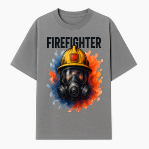 Firefighter Helmet Art Print - Bold Illustrative Design for Home Decor, Gifts for Firefighters, and Heroes - T-shirt 1757912443310.jpg