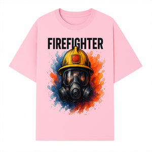 Firefighter Helmet Art Print - Bold Illustrative Design for Home Decor, Gifts for Firefighters, and Heroes - T-shirt 1757912443612.jpg