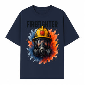 Firefighter Helmet Art Print - Bold Illustrative Design for Home Decor, Gifts for Firefighters, and Heroes - T-shirt 1757912443916.jpg