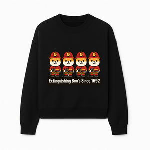 Firefighter Dog Cartoon Sticker - Extinguishing Boo's Since 1692 Cute Pet Lover Gift for Kids and Adults - Sweatshirt 1757912443950.jpg