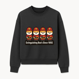 Firefighter Dog Cartoon Sticker - Extinguishing Boo's Since 1692 Cute Pet Lover Gift for Kids and Adults - Sweatshirt 1757912444119.jpg