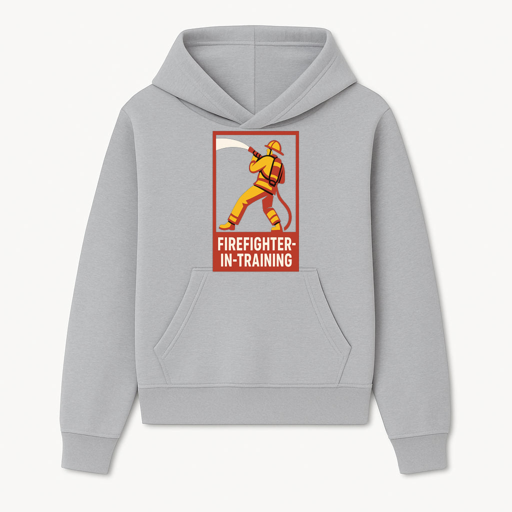 Firefighter in Training T-Shirt | Youth or Adult Size | Cool Firefighter Apparel | Perfect Gift for Aspiring Heroes - Hoodie 1757912444159.jpg
