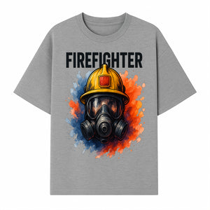 Firefighter Helmet Art Print - Bold Illustrative Design for Home Decor, Gifts for Firefighters, and Heroes - T-shirt 1757912444204.jpg