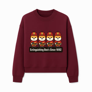 Firefighter Dog Cartoon Sticker - Extinguishing Boo's Since 1692 Cute Pet Lover Gift for Kids and Adults - Sweatshirt 1757912444894.jpg