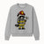 Cute Raccoon Firefighter Cartoon T-Shirt, Kids' Fireman Graphic Tee, Fire Safety Apparel, Animal Rescue, Gift for Boys and Girls - Sweatshirt 1757912445071.jpg