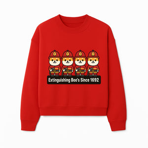 Firefighter Dog Cartoon Sticker - Extinguishing Boo's Since 1692 Cute Pet Lover Gift for Kids and Adults - Sweatshirt 1757912445219.jpg