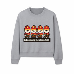 Firefighter Dog Cartoon Sticker - Extinguishing Boo's Since 1692 Cute Pet Lover Gift for Kids and Adults - Sweatshirt 1757912445372.jpg