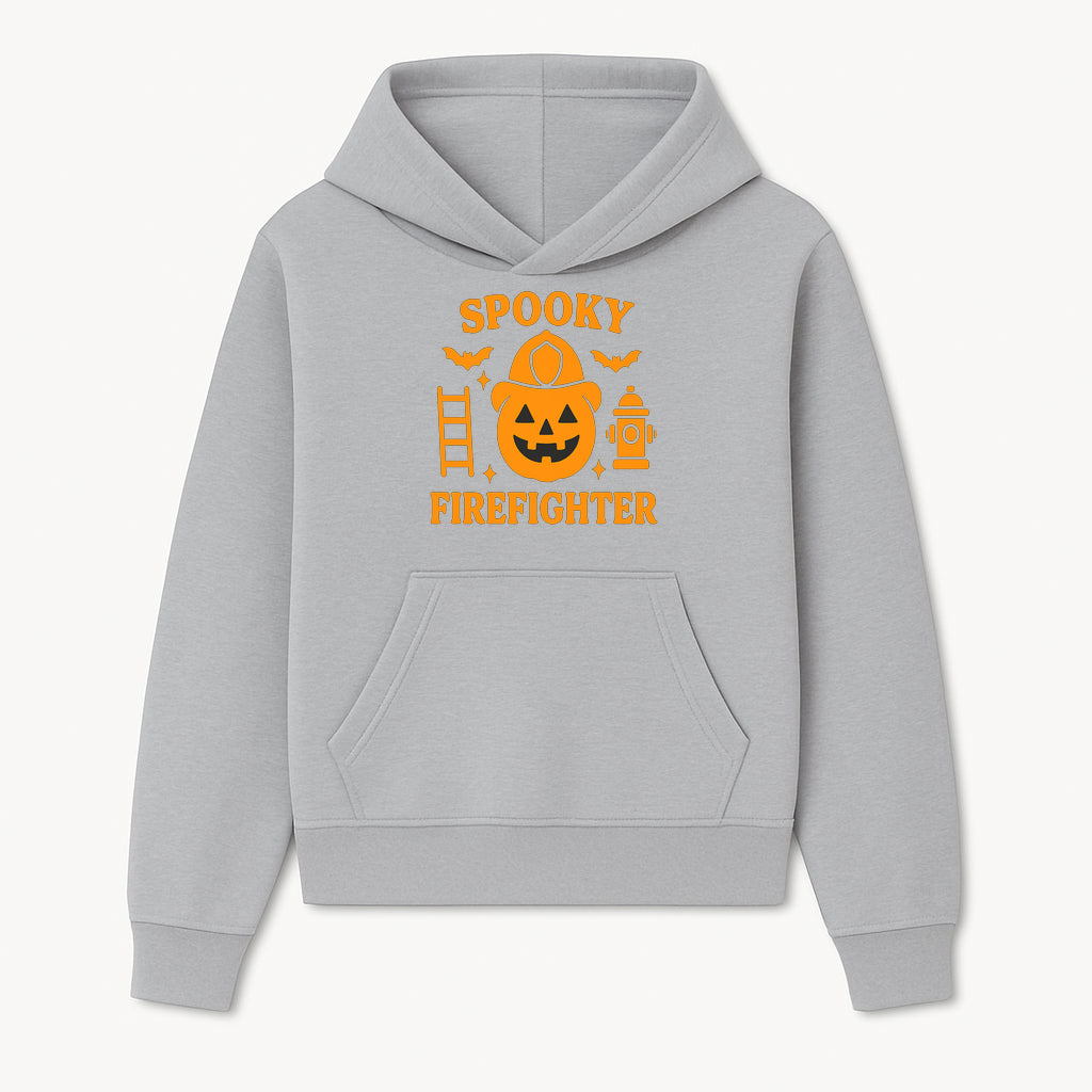Spooky Firefighter Halloween Decor - Pumpkin Design, Fun Holiday Gift, Festive Home Decoration for Kids and Adults - Hoodie 1757912446096.jpg