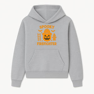 Spooky Firefighter Halloween Decor - Pumpkin Design, Fun Holiday Gift, Festive Home Decoration for Kids and Adults - Hoodie 1757912446096.jpg