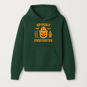 Spooky Firefighter Halloween Decor - Pumpkin Design, Fun Holiday Gift, Festive Home Decoration for Kids and Adults - Hoodie 1757912446616.jpg