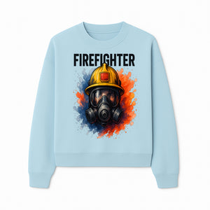 Firefighter Helmet Art Print - Bold Illustrative Design for Home Decor, Gifts for Firefighters, and Heroes - Sweatshirt 1757912446689.jpg