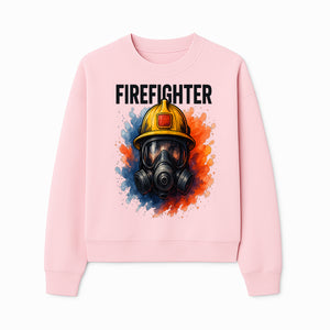 Firefighter Helmet Art Print - Bold Illustrative Design for Home Decor, Gifts for Firefighters, and Heroes - Sweatshirt 1757912446842.jpg
