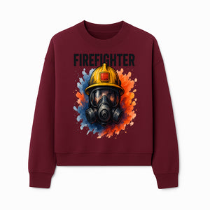 Firefighter Helmet Art Print - Bold Illustrative Design for Home Decor, Gifts for Firefighters, and Heroes - Sweatshirt 1757912447000.jpg
