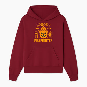 Spooky Firefighter Halloween Decor - Pumpkin Design, Fun Holiday Gift, Festive Home Decoration for Kids and Adults - Hoodie 1757912447312.jpg