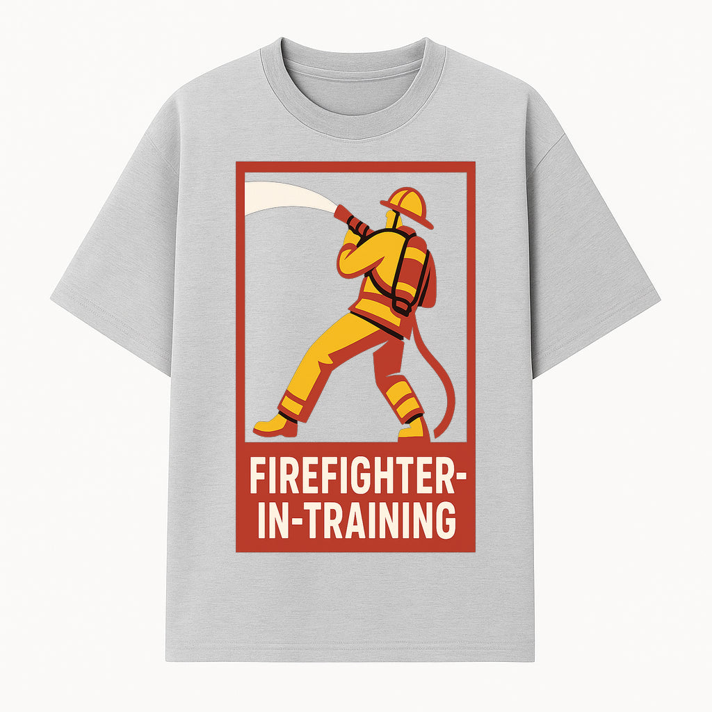 Firefighter in Training T-Shirt | Youth or Adult Size | Cool Firefighter Apparel | Perfect Gift for Aspiring Heroes - T-shirt 1757912447367.jpg