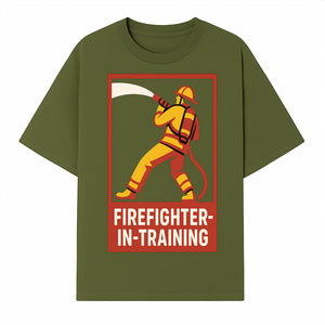 Firefighter in Training T-Shirt | Youth or Adult Size | Cool Firefighter Apparel | Perfect Gift for Aspiring Heroes - T-shirt 1757912447847.jpg