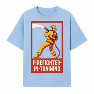 Firefighter in Training T-Shirt | Youth or Adult Size | Cool Firefighter Apparel | Perfect Gift for Aspiring Heroes - T-shirt 1757912448130.jpg