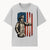 Vintage Firefighter with American Flag Graphic T-Shirt | Patriotic Fireman Apparel | Fire Rescue Lover Gift - T-shirt 1757912448178.jpg