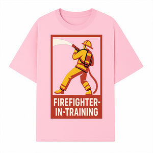 Firefighter in Training T-Shirt | Youth or Adult Size | Cool Firefighter Apparel | Perfect Gift for Aspiring Heroes - T-shirt 1757912448252.jpg