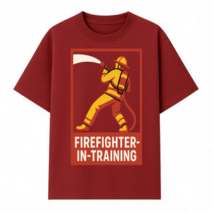 Firefighter in Training T-Shirt | Youth or Adult Size | Cool Firefighter Apparel | Perfect Gift for Aspiring Heroes - T-shirt 1757912448418.jpg