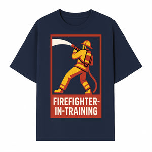 Firefighter in Training T-Shirt | Youth or Adult Size | Cool Firefighter Apparel | Perfect Gift for Aspiring Heroes - T-shirt 1757912448577.jpg