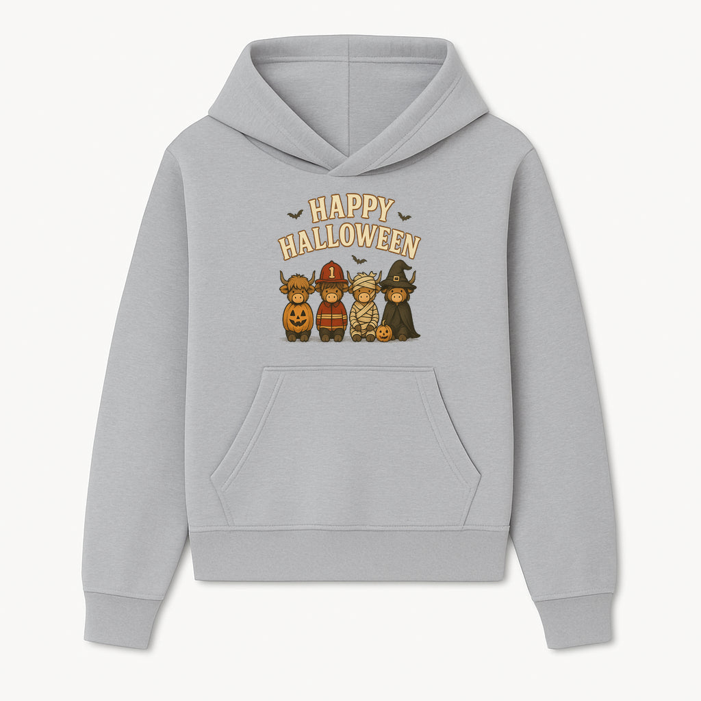 Cute Halloween Cow Decor - Happy Halloween with Pumpkin, Mummy, Firefighter, Witch Designs - Fall Festival Farmhouse Decor - Hoodie 1757912448578.jpg