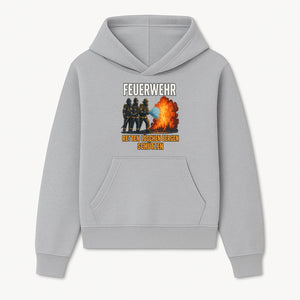Firefighter Theme Wall Art - Retten, L schen, Bergen, Sch tzen Print for Firehouse Decor, Firefighter Gift, Rescue Heroes Artwork - Hoodie 1757912448692.jpg