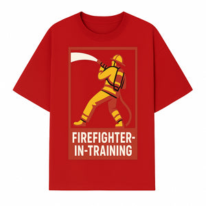 Firefighter in Training T-Shirt | Youth or Adult Size | Cool Firefighter Apparel | Perfect Gift for Aspiring Heroes - T-shirt 1757912448737.jpg