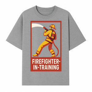Firefighter in Training T-Shirt | Youth or Adult Size | Cool Firefighter Apparel | Perfect Gift for Aspiring Heroes - T-shirt 1757912448906.jpg