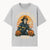 Flame October Crew Graphic Tee - Halloween Firefighter Design with Pumpkins and Ghost Mask for Spooky Season Fun - T-shirt 1757912449029.jpg
