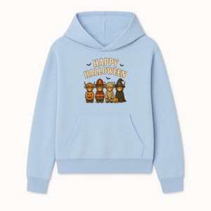 Cute Halloween Cow Decor - Happy Halloween with Pumpkin, Mummy, Firefighter, Witch Designs - Fall Festival Farmhouse Decor - Hoodie 1757912449484.jpg
