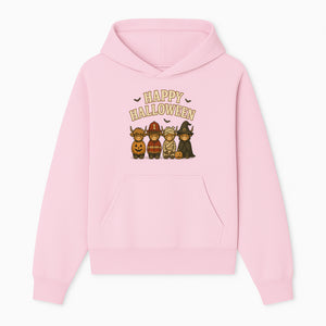 Cute Halloween Cow Decor - Happy Halloween with Pumpkin, Mummy, Firefighter, Witch Designs - Fall Festival Farmhouse Decor - Hoodie 1757912449629.jpg