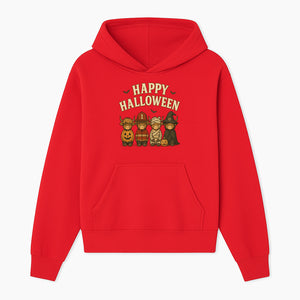 Cute Halloween Cow Decor - Happy Halloween with Pumpkin, Mummy, Firefighter, Witch Designs - Fall Festival Farmhouse Decor - Hoodie 1757912450098.jpg