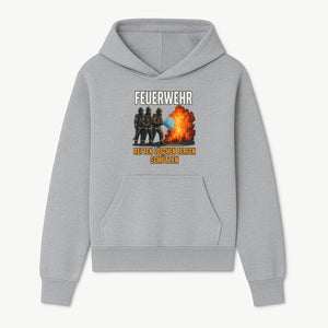 Firefighter Theme Wall Art - Retten, L schen, Bergen, Sch tzen Print for Firehouse Decor, Firefighter Gift, Rescue Heroes Artwork - Hoodie 1757912450238.jpg