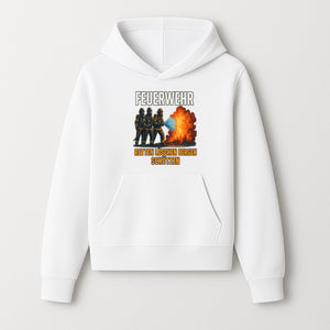 Firefighter Theme Wall Art - Retten, L schen, Bergen, Sch tzen Print for Firehouse Decor, Firefighter Gift, Rescue Heroes Artwork - Hoodie 1757912450409.jpg